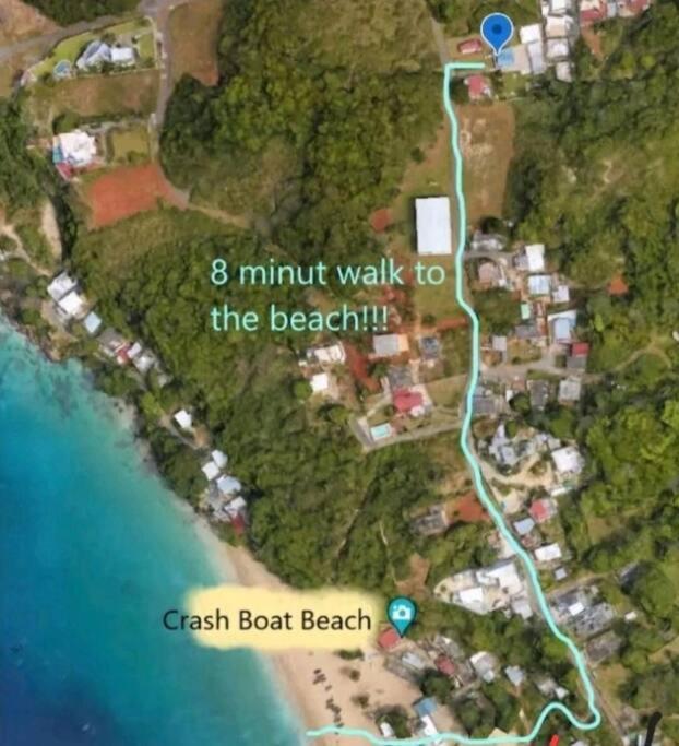 Casita 8 Minutes From Crashboat Beach Aguadilla Exterior photo